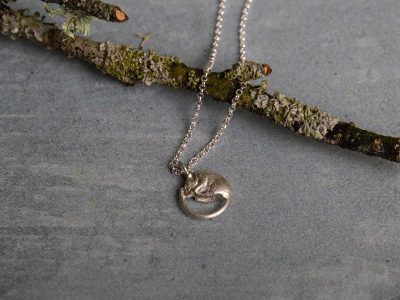 [Dormice Necklace] – Sterling Silver