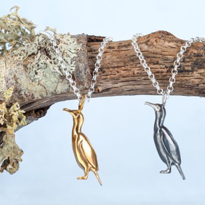 [Cormorant Necklace] – Sterling Silver