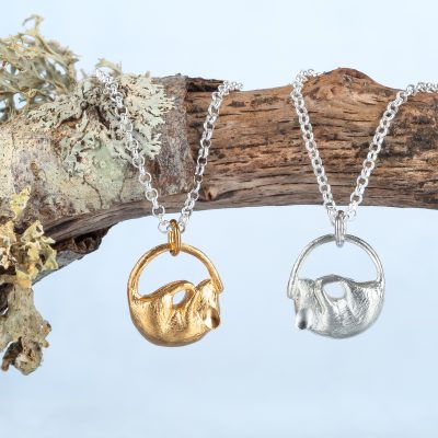 [Dormice Necklace] – Sterling Silver